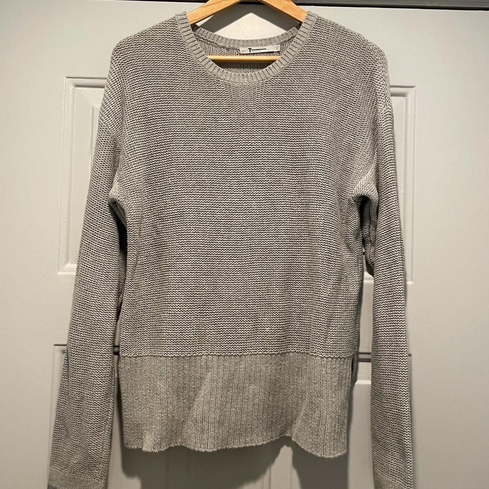 T Alexander Wang gray sweater